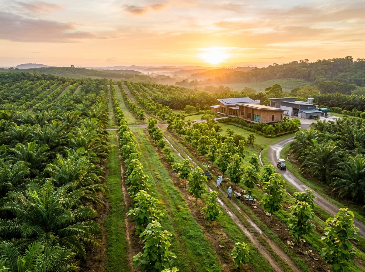 Hybrid Coconut Plantation